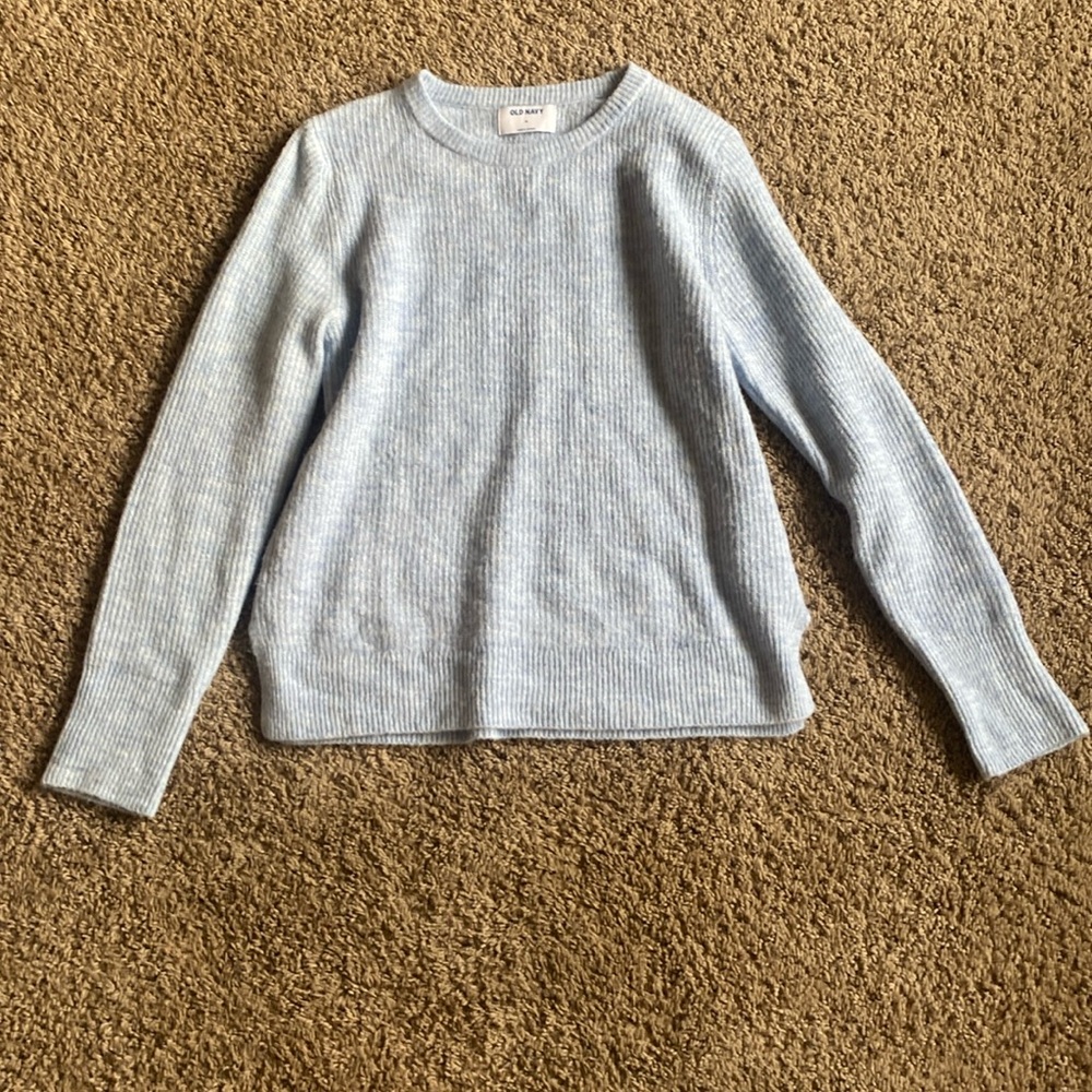 cute lite blue sweeter for winter